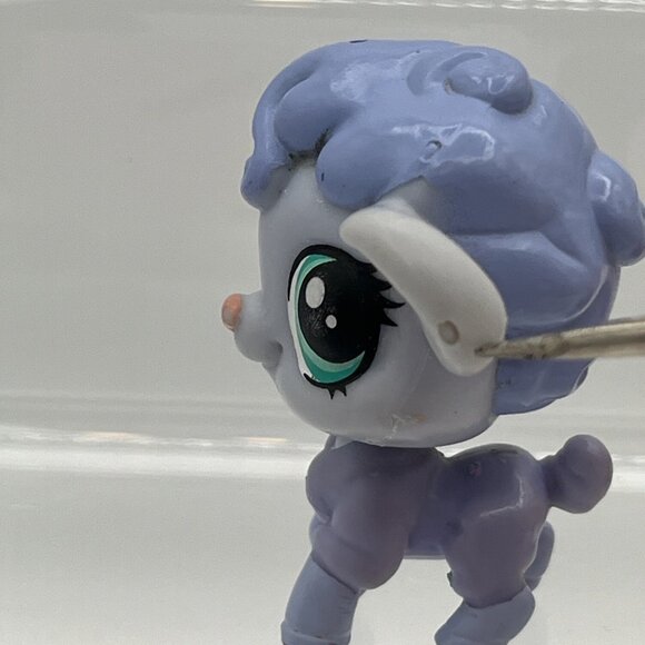 Hasbro Littlest Pet Shop #190 Livvy Lambton Lamb #191 Rosalina Angora Rabbit LPS - Picture 3 of 9